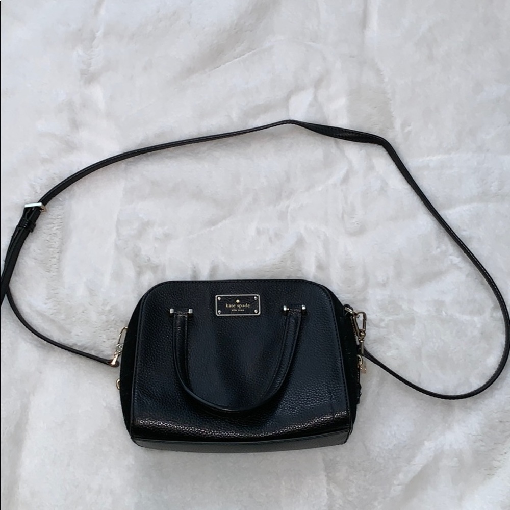 Kate Spade black over the shoulder purse